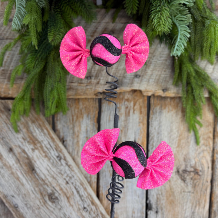 23" Pink Halloween Lollipop Spray, Halloween Floral Spray