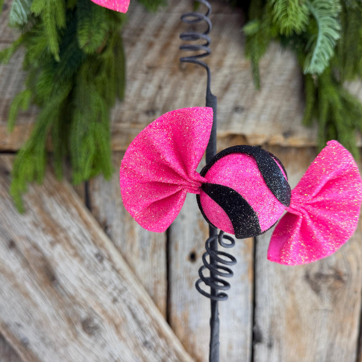 23" Pink Halloween Lollipop Spray, Halloween Floral Spray