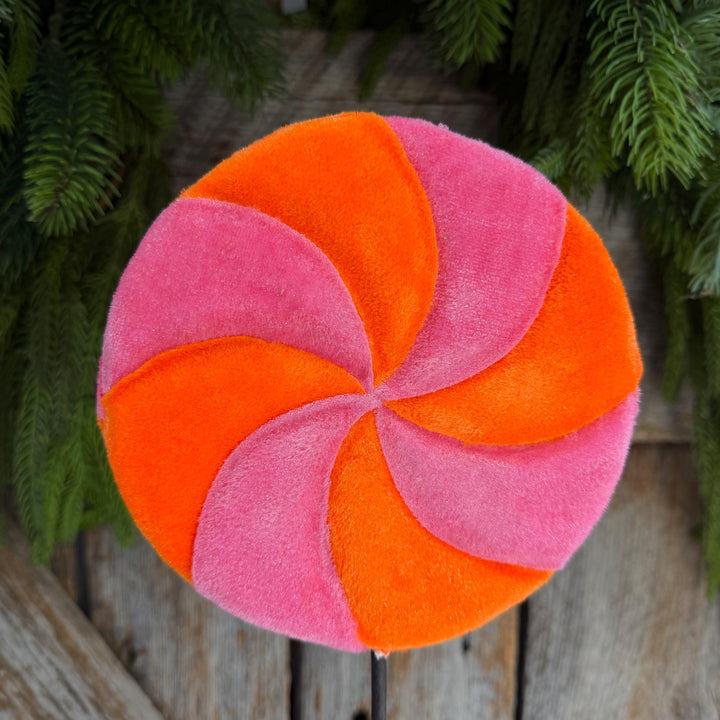 20" Pink Orange Halloween Lollipop, Halloween Floral Supply, 57386BTOR