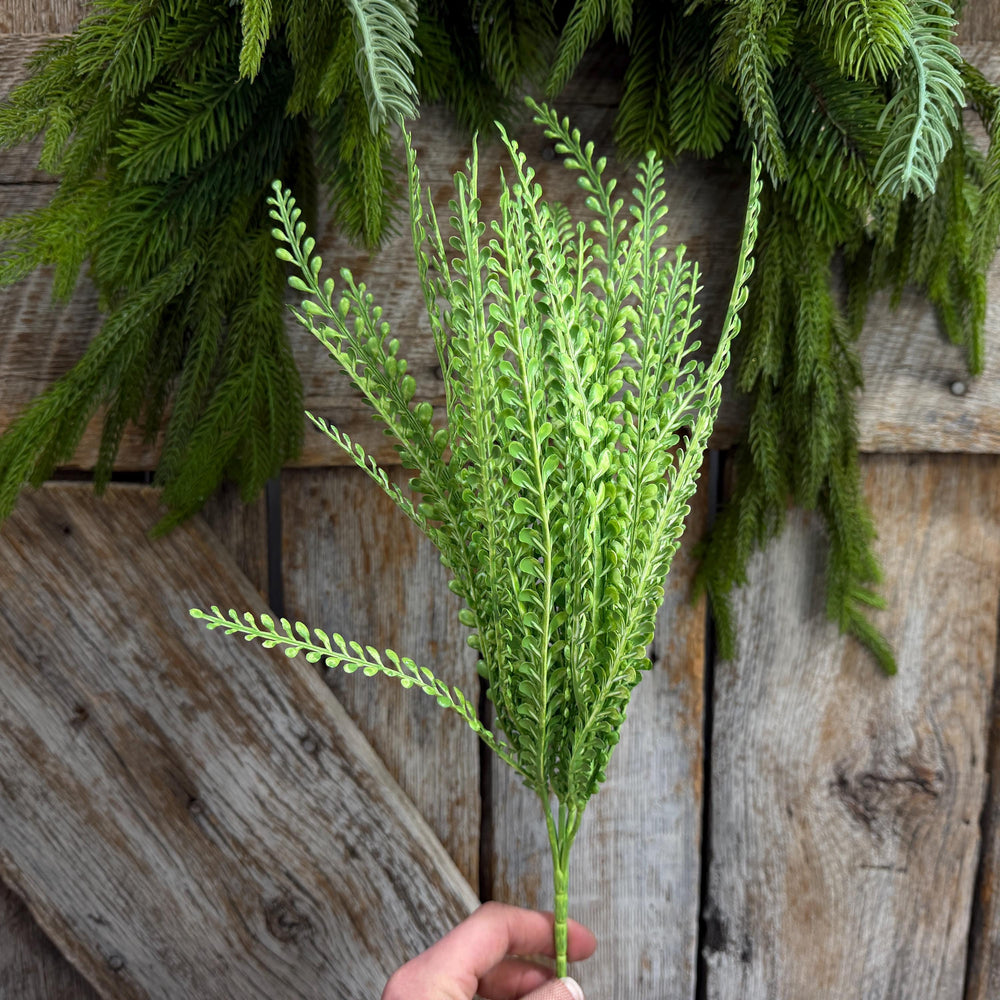 16" Lime Green Beaded Grass Spray, Lime Green Greenery, Halloween Beaded Grass