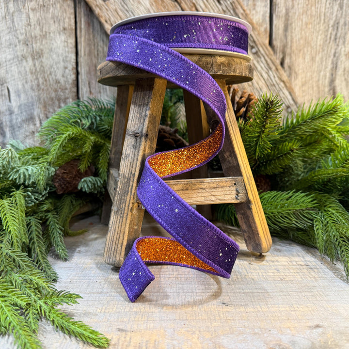 1" Purple Ribbon, Halloween Ribbon