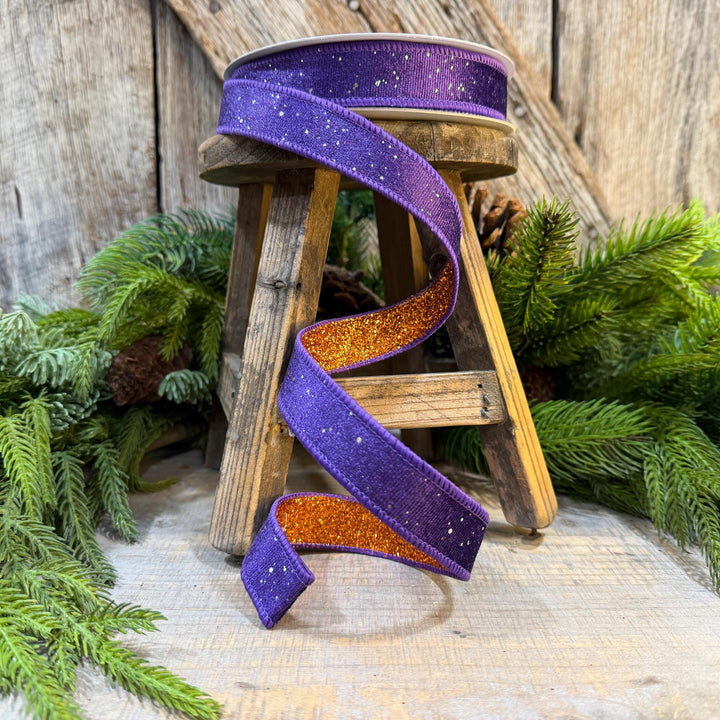1" Purple Ribbon, Halloween Ribbon