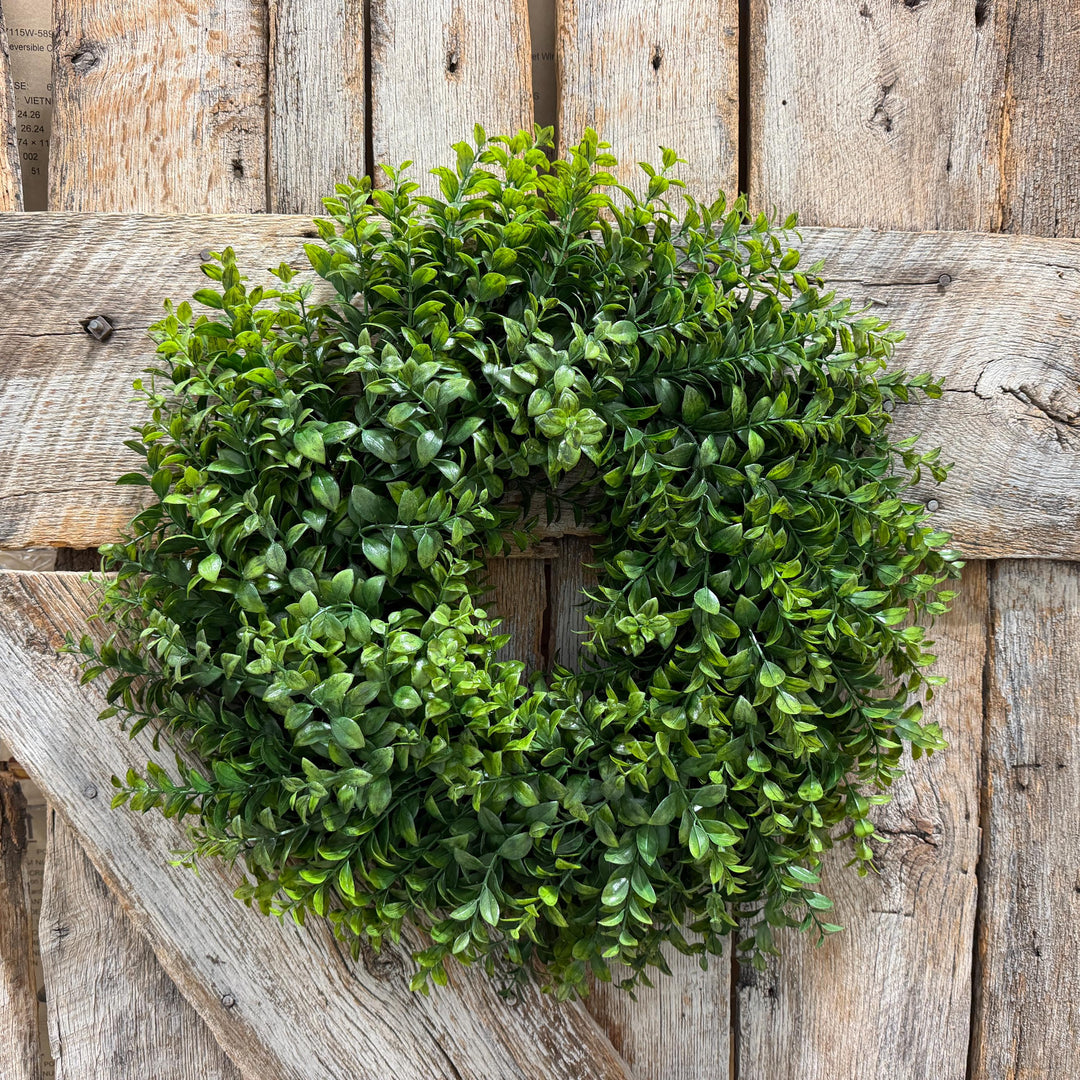 22" Eucalyptus Wreath, Artificial Greenery Wreath, 13576WR22