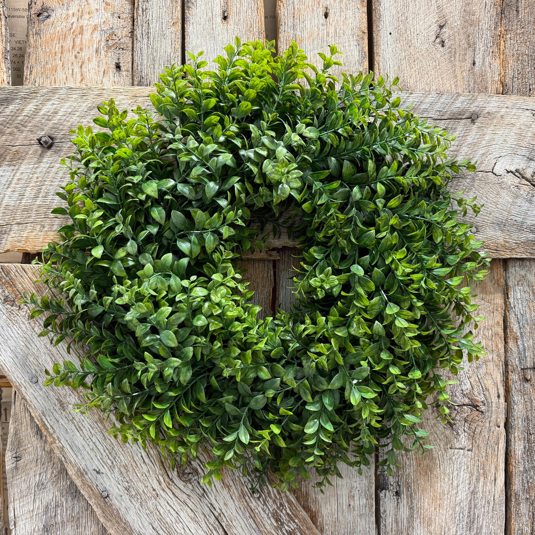 22" Eucalyptus Wreath, Artificial Greenery Wreath, 13576WR22