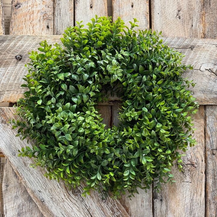 22" Eucalyptus Wreath, Artificial Greenery Wreath, 13576WR22