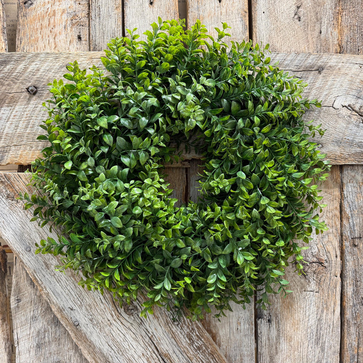 22" Eucalyptus Wreath, Artificial Greenery Wreath, 13576WR22