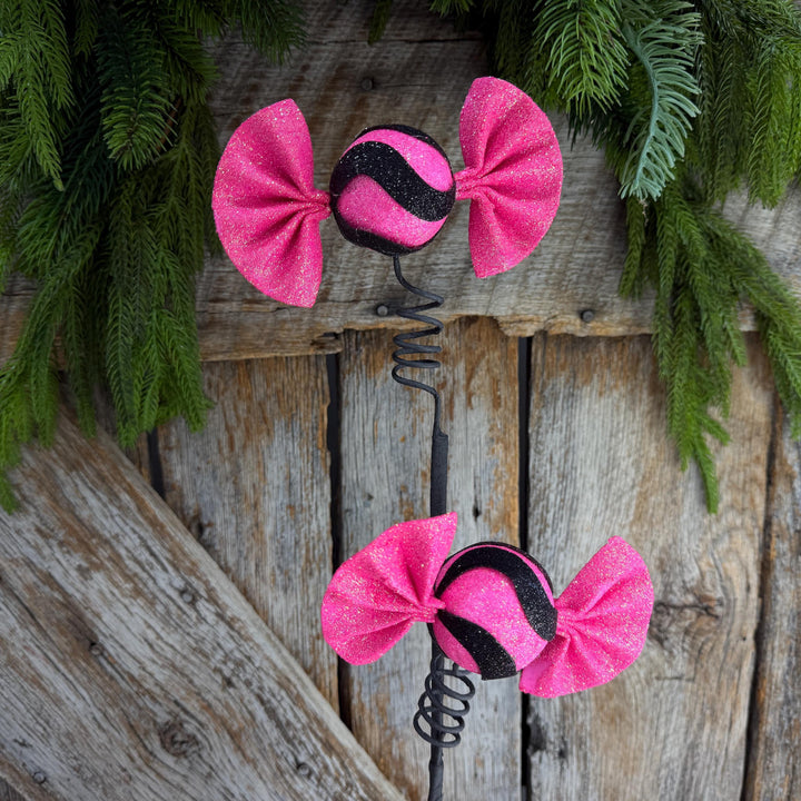 23" Pink Halloween Lollipop Spray, Halloween Floral Spray