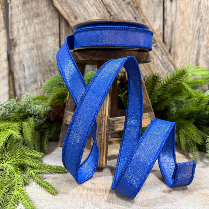 1" Royal Blue Ribbon, Farrislk Silky Sheen Ribbon, SR154-26