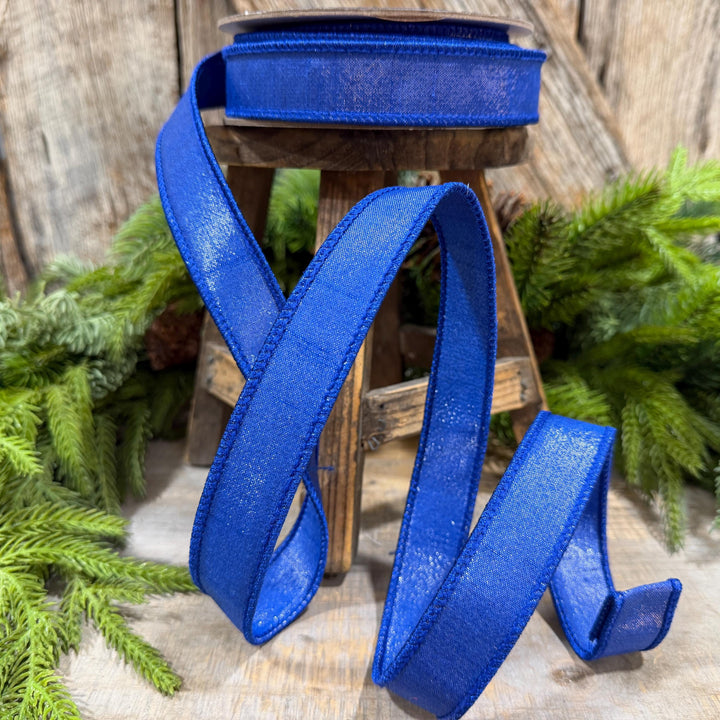 1" Royal Blue Ribbon, Farrislk Silky Sheen Ribbon, SR154-26