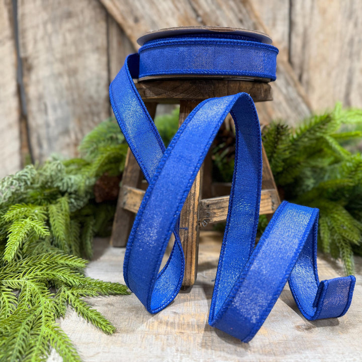 1" Royal Blue Ribbon, Farrislk Silky Sheen Ribbon, SR154-26