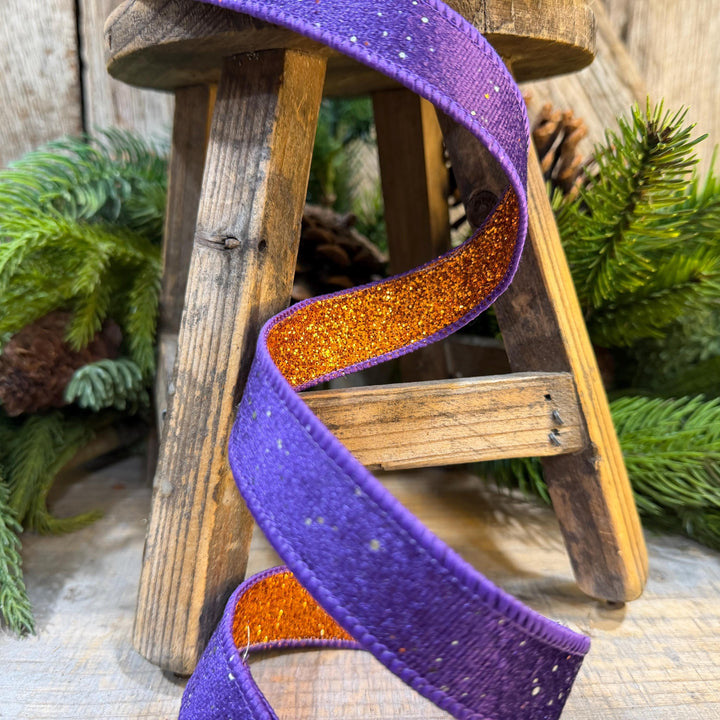 1" Purple Ribbon, Halloween Ribbon