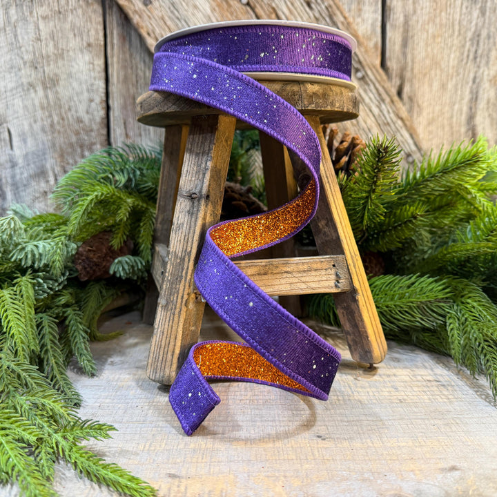1" Purple Ribbon, Halloween Ribbon