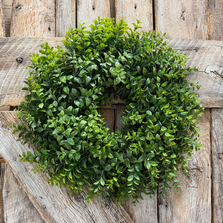 22" Eucalyptus Wreath, Artificial Greenery Wreath, 13576WR22