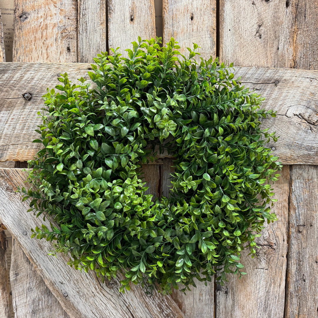 22" Eucalyptus Wreath, Artificial Greenery Wreath, 13576WR22