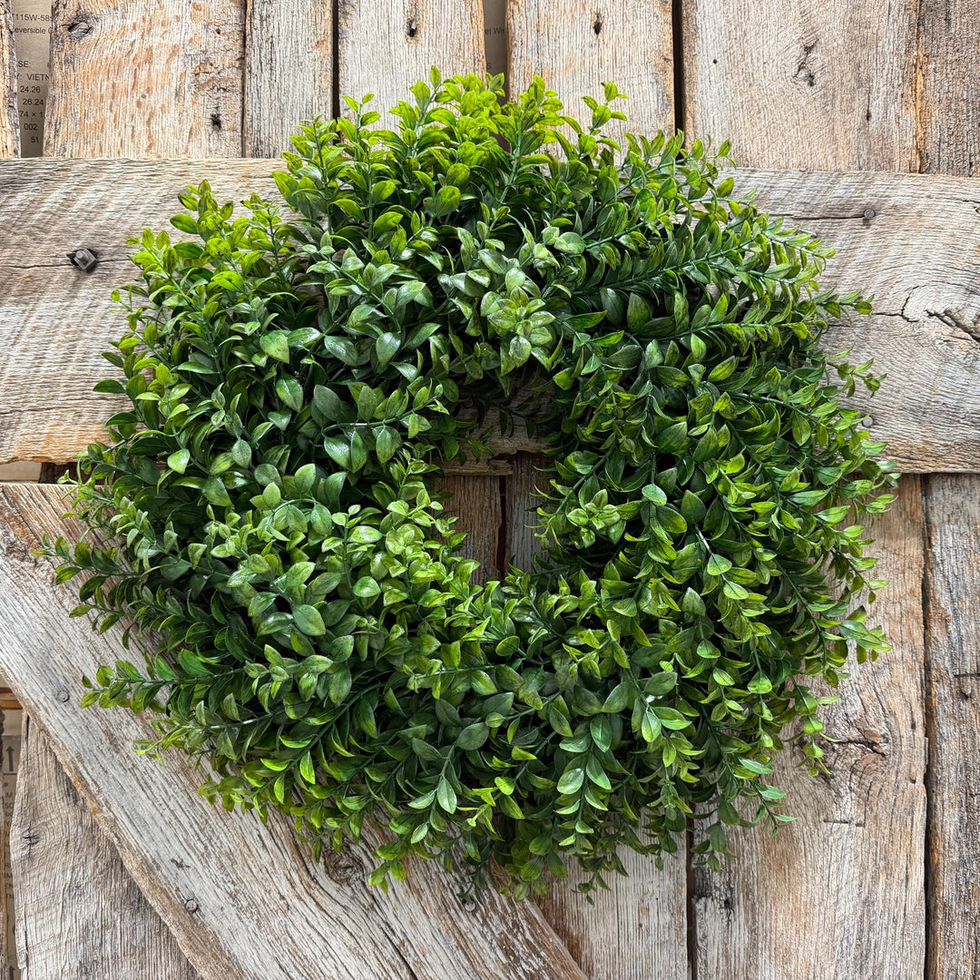 22" Eucalyptus Wreath, Artificial Greenery Wreath, 13576WR22