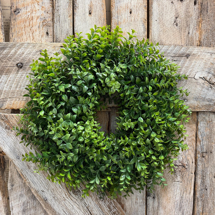 22" Eucalyptus Wreath, Artificial Greenery Wreath, 13576WR22