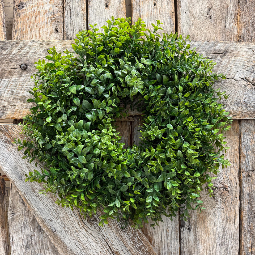22" Eucalyptus Wreath, Artificial Greenery Wreath, 13576WR22