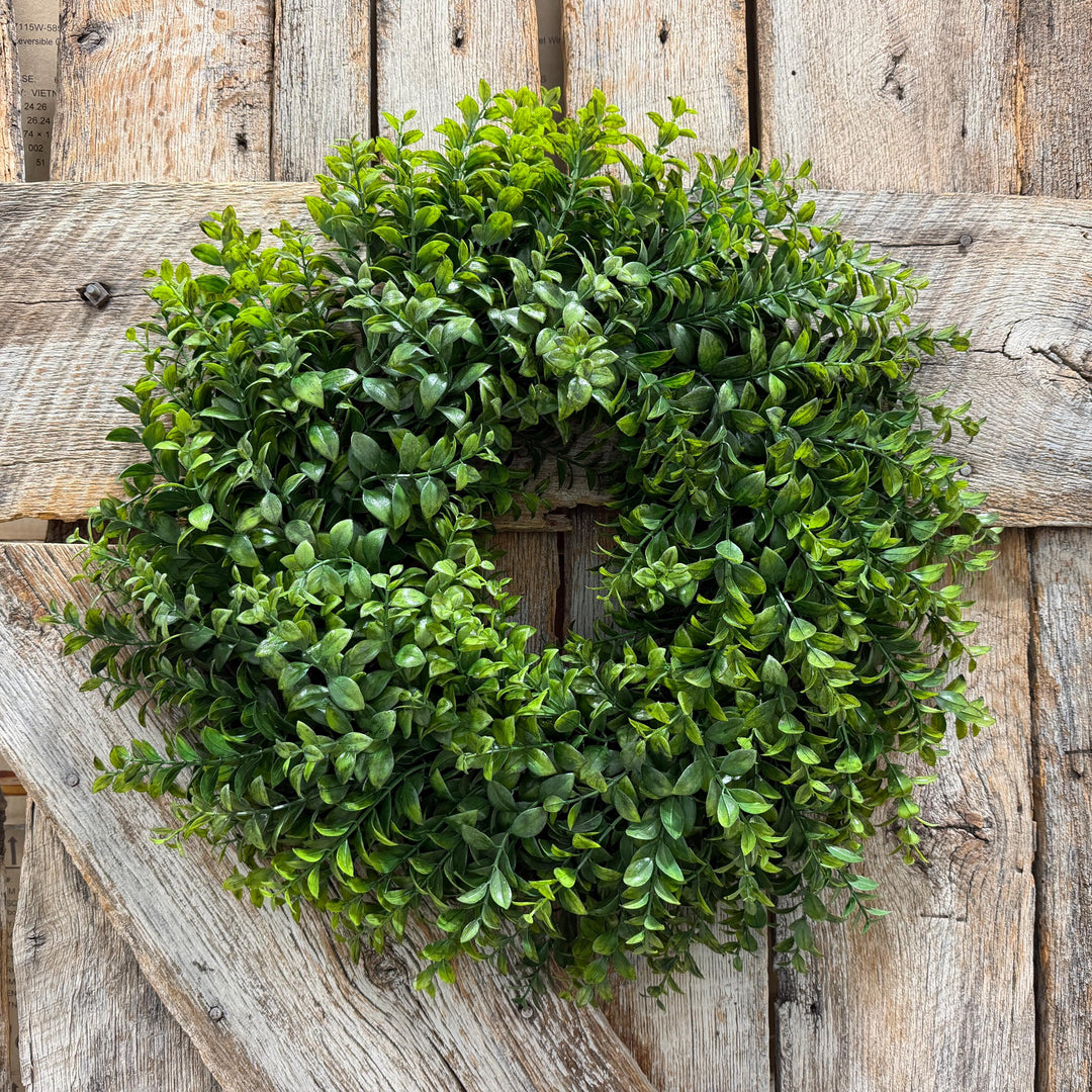 22" Eucalyptus Wreath, Artificial Greenery Wreath, 13576WR22