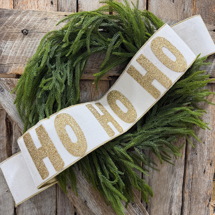 Ho Ho Ho Banner, Christmas Tree Banner