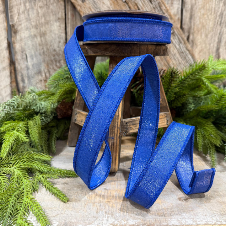 1" Royal Blue Ribbon, Farrislk Silky Sheen Ribbon, SR154-26