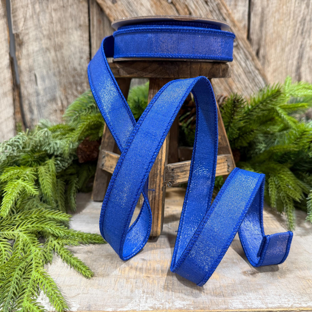 1" Royal Blue Ribbon, Farrislk Silky Sheen Ribbon, SR154-26