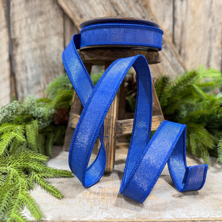 1" Royal Blue Ribbon, Farrislk Silky Sheen Ribbon, SR154-26