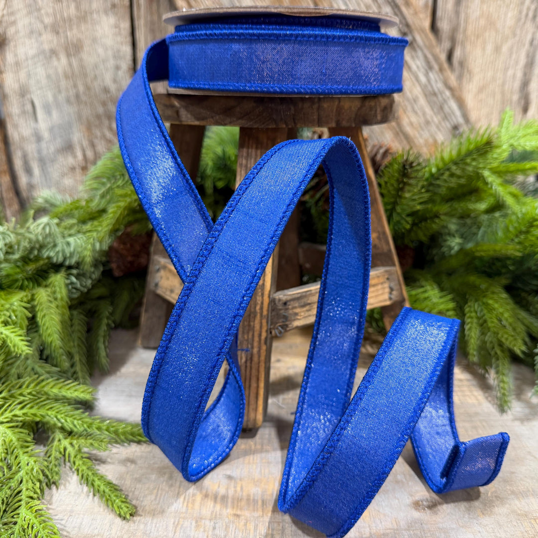 1" Royal Blue Ribbon, Farrislk Silky Sheen Ribbon, SR154-26