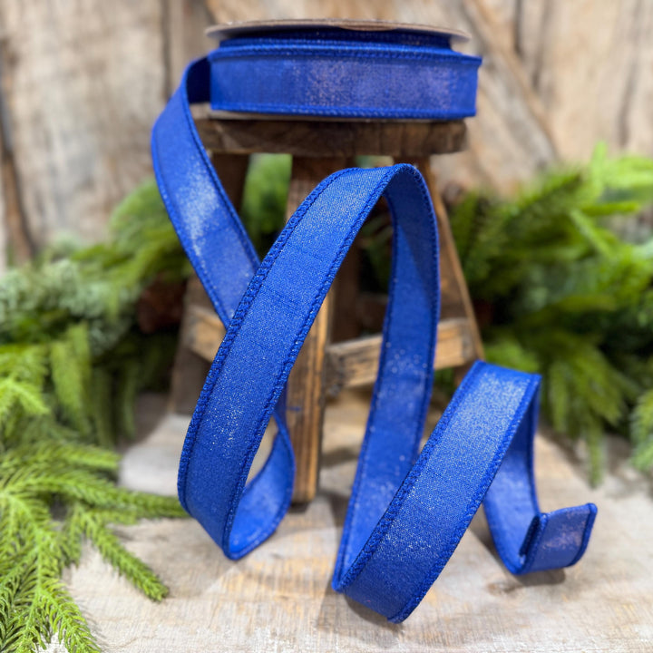 1" Royal Blue Ribbon, Farrislk Silky Sheen Ribbon, SR154-26