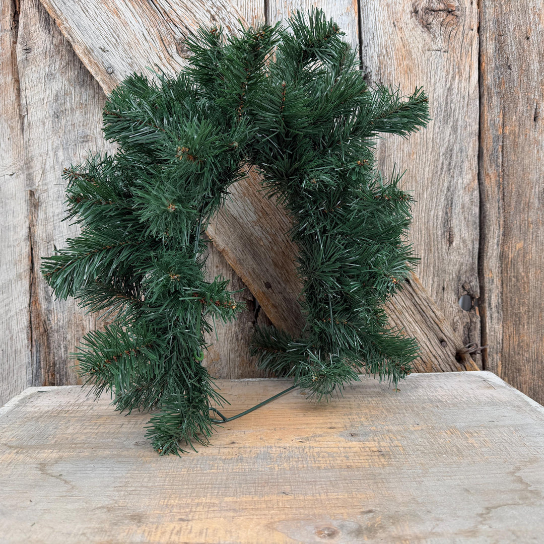 30" Pine Mailbox Swag, Pine Mailbox Swag, Greenery for Mailbox