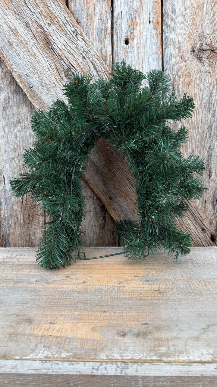 30" Pine Mailbox Swag, Pine Mailbox Swag, Greenery for Mailbox