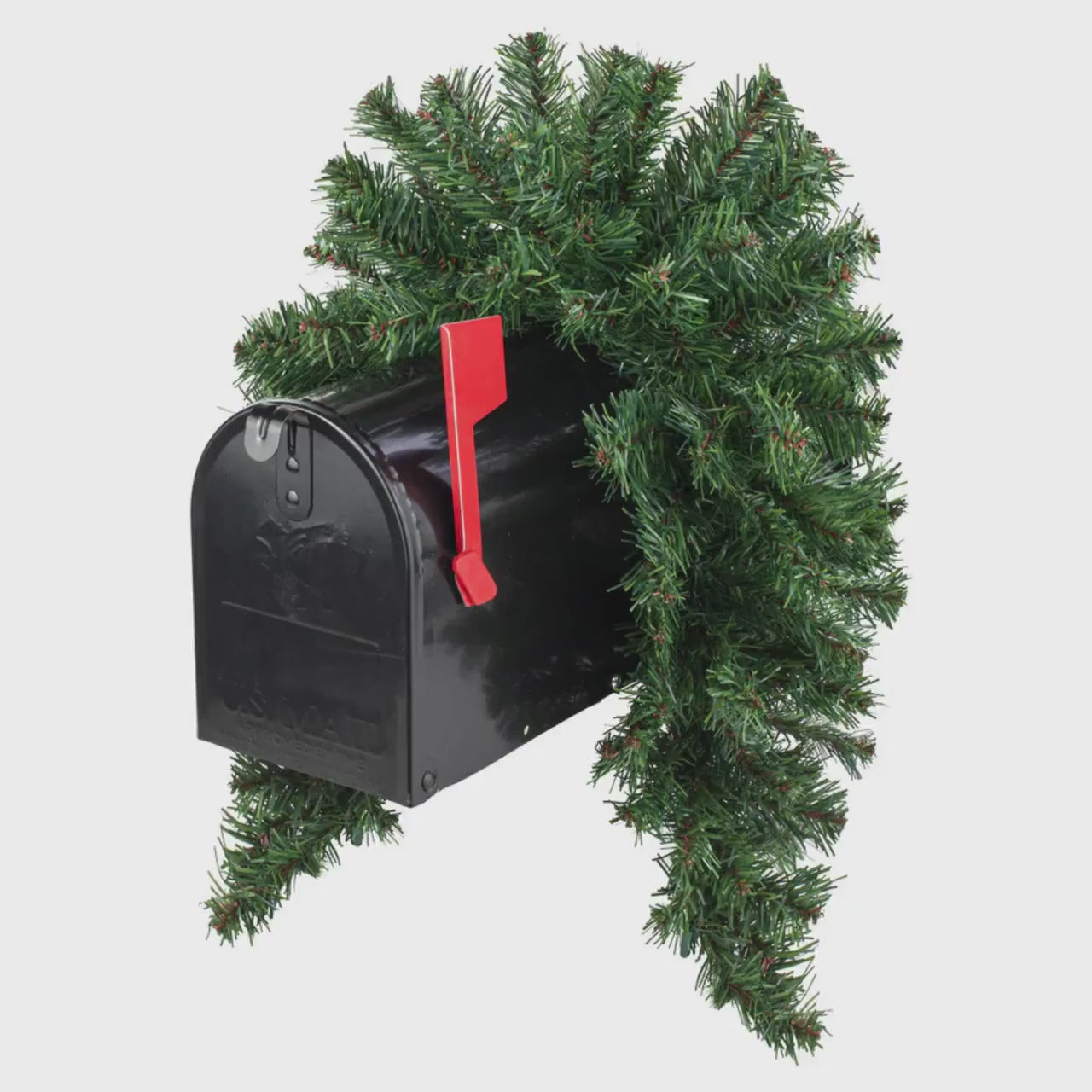 36" Pine Mailbox Swag, Sugar Pine Mailbox Swag, Greenery for Mailbox