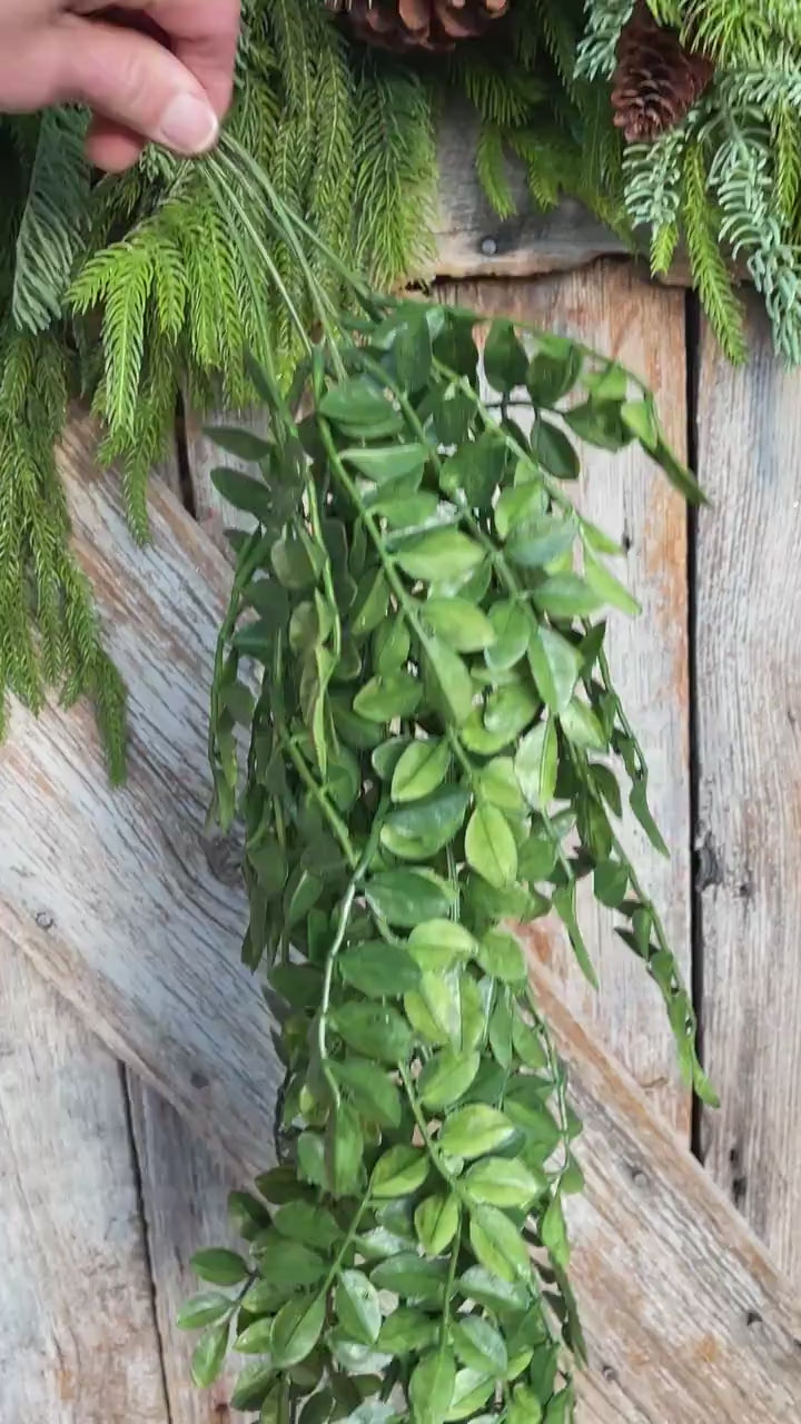 36" Hanging Greenery Bush, Wisteria Hanging Bush, 13681GN