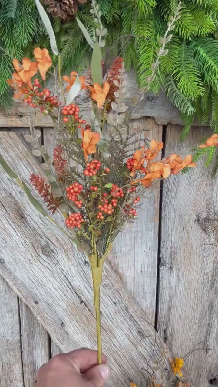 24" Orange Fall Filler Bush, 60919, Fall 60919